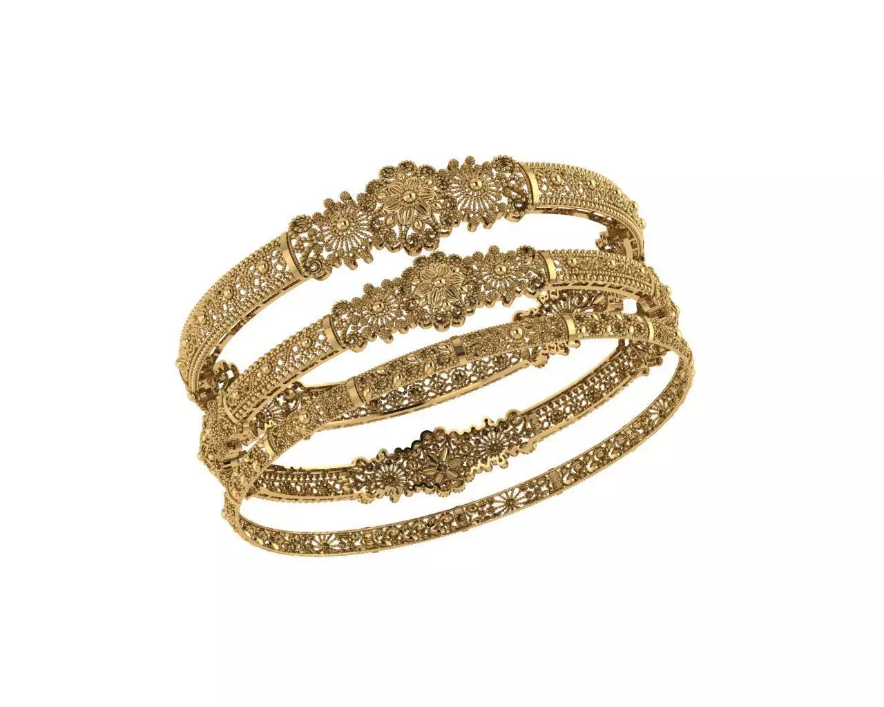 Bracelet 3D print model_0