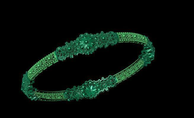 Bracelet 3D print model_6