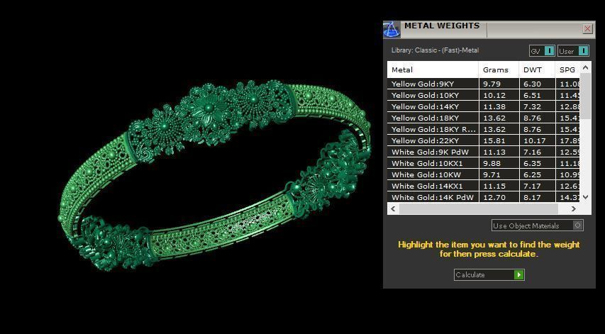 Bracelet 3D print model_9