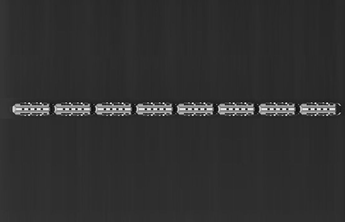 3 Size Gold Bracelet 3dm stl renders details 3D print model_8