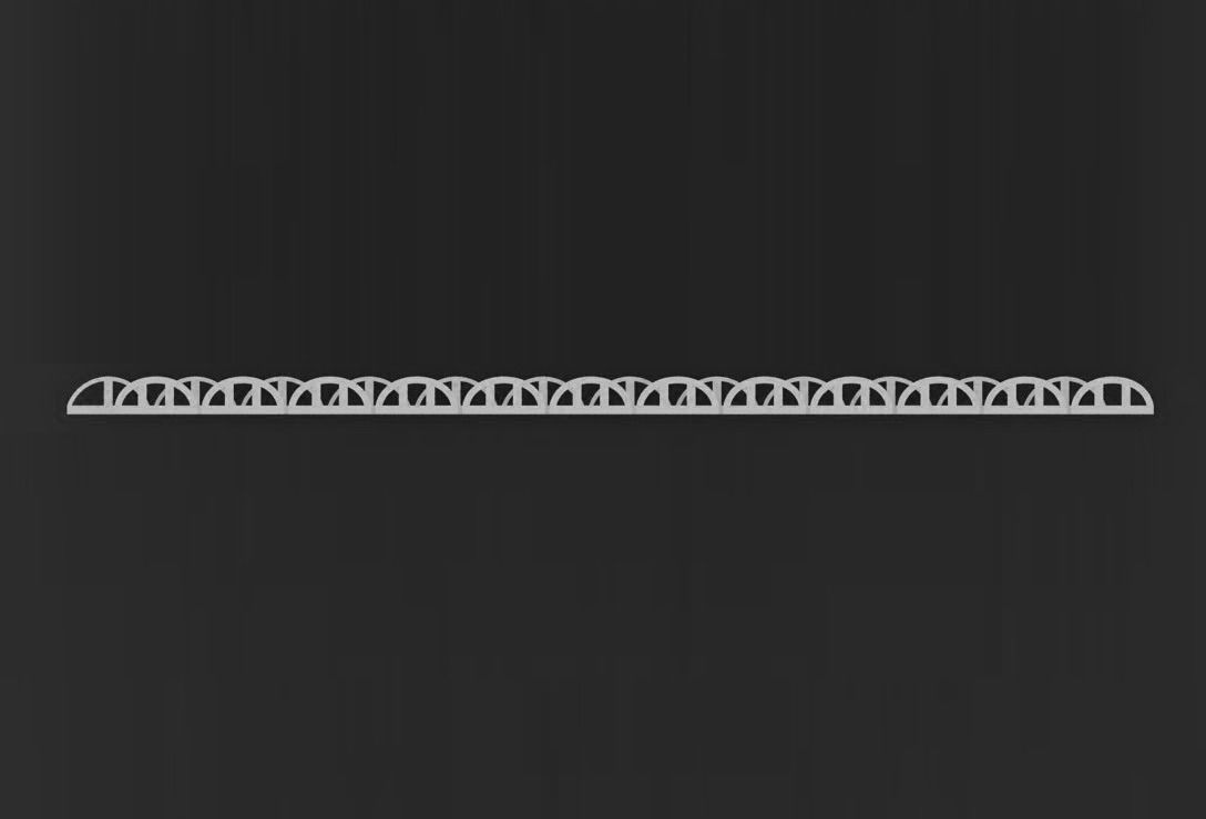 3 Size Gold Bracelet 3dm stl renders details 3D print model_8