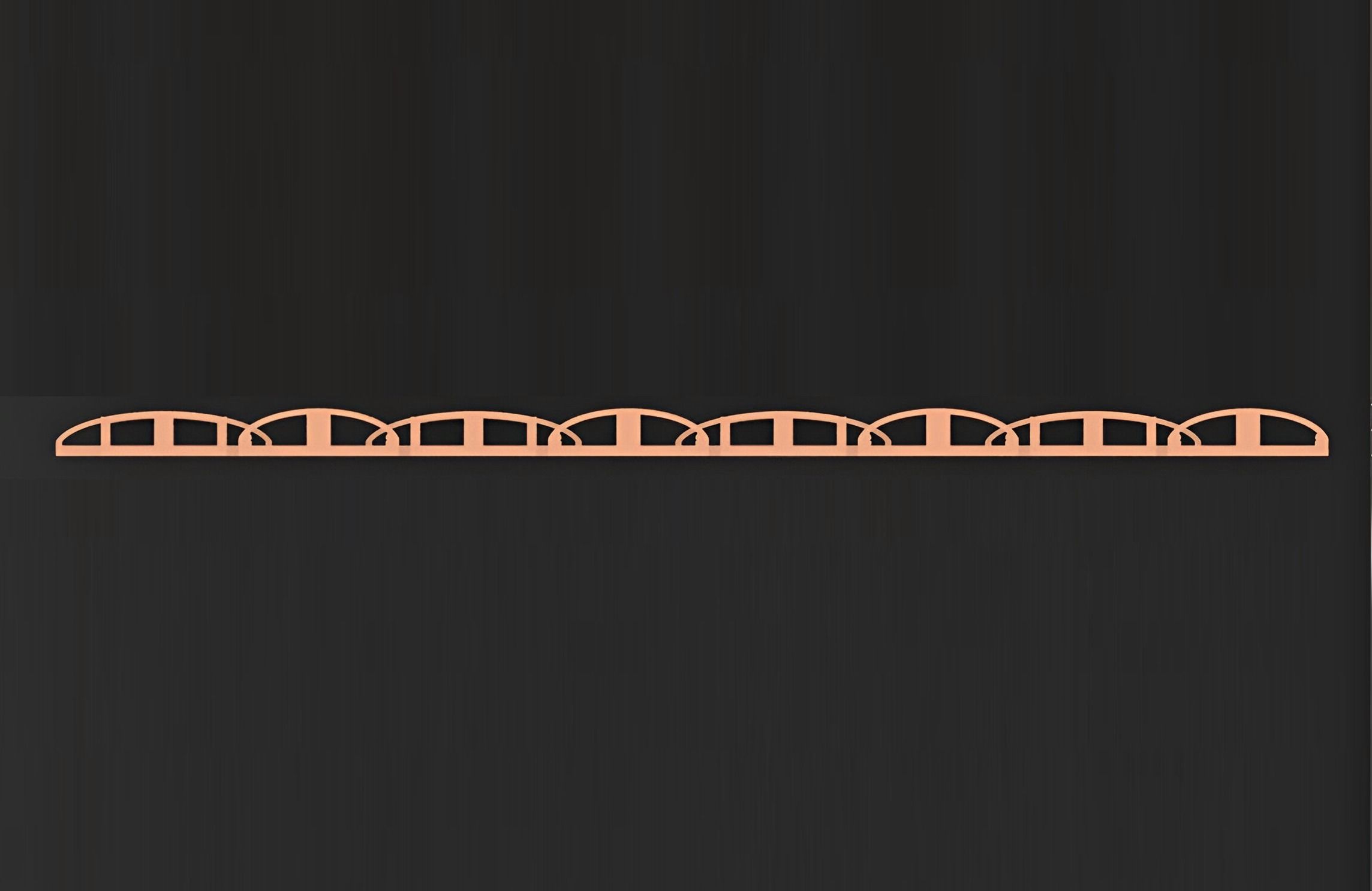 3 Size Gold Bracelet 3dm stl renders details 3D print model_7