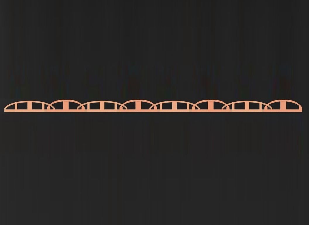 3 Size Gold Bracelet 3dm stl renders details 3D print model_7