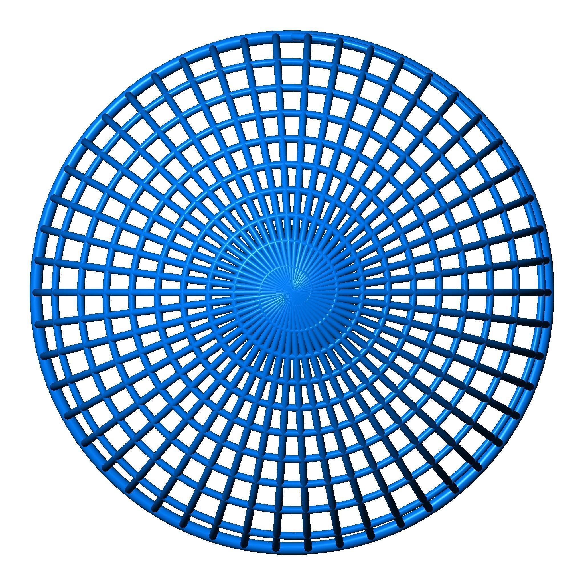 Fruits Basket 3d model for 3d printing 3D print model_6