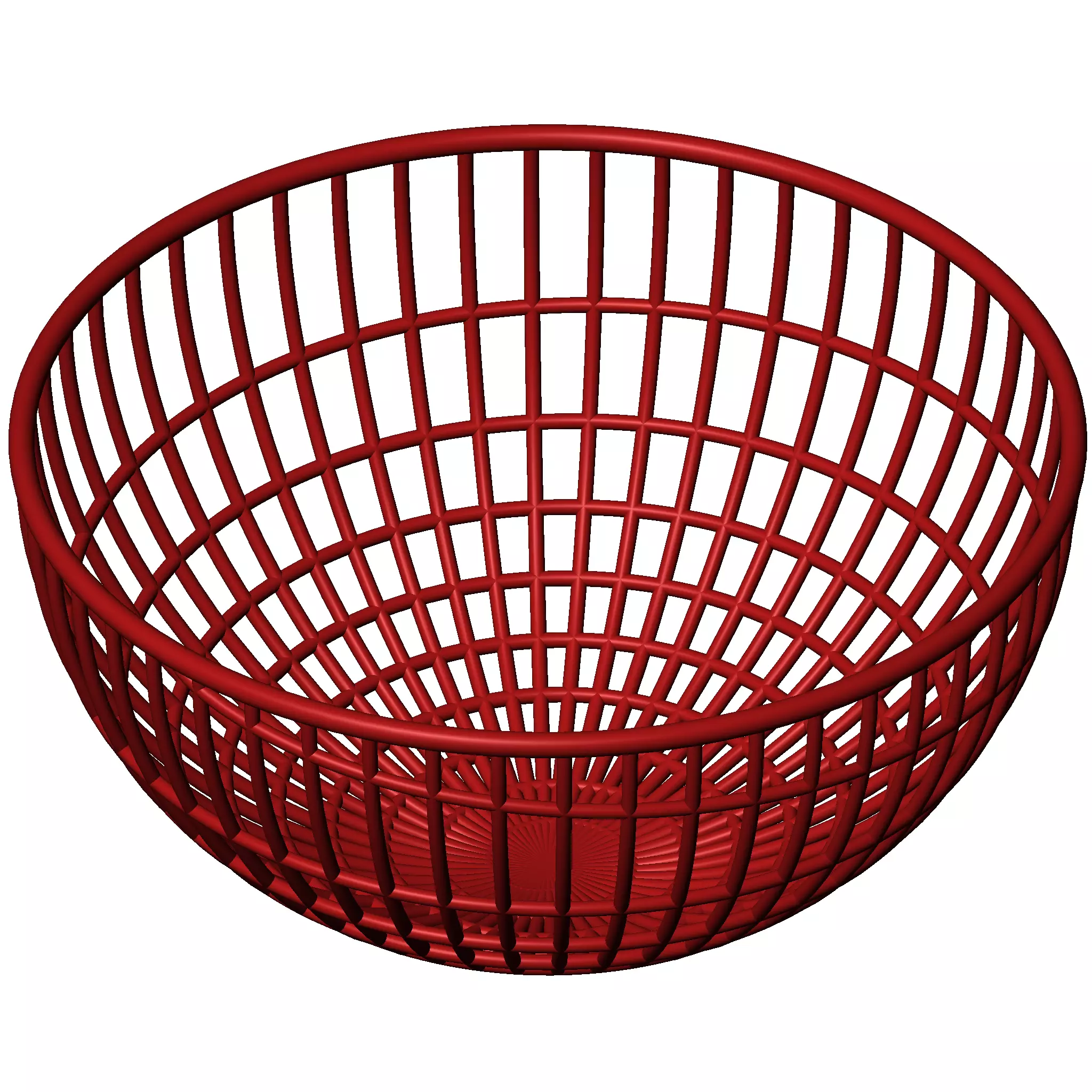 Fruits Basket 3d model for 3d printing 3D print model_0