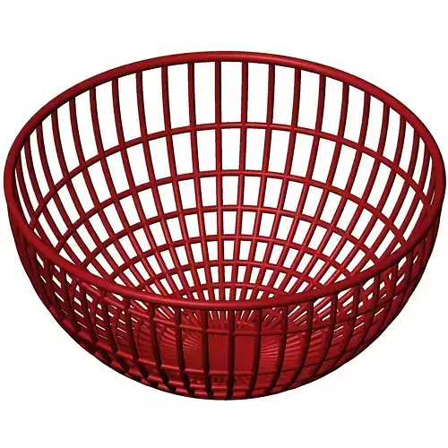 Fruits Basket 3d model for 3d printing