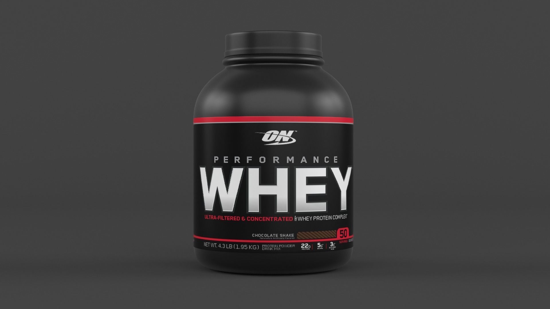 Protein Powder Collection 3D model_10