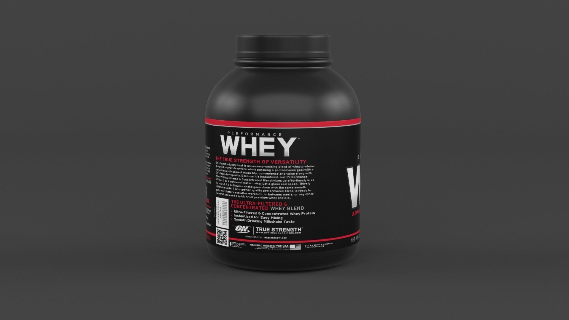 Protein Powder Collection 3D model_12