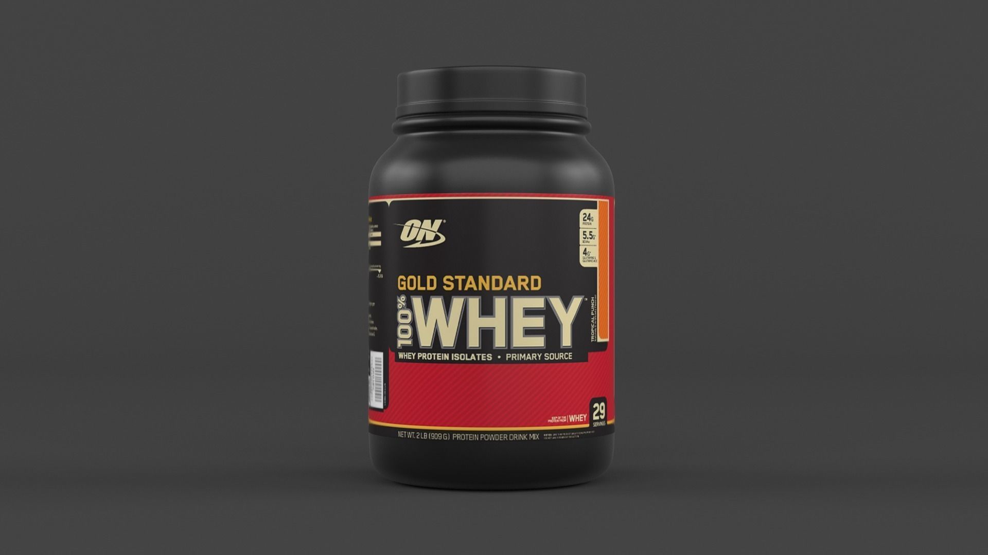 Protein Powder Collection 3D model_1