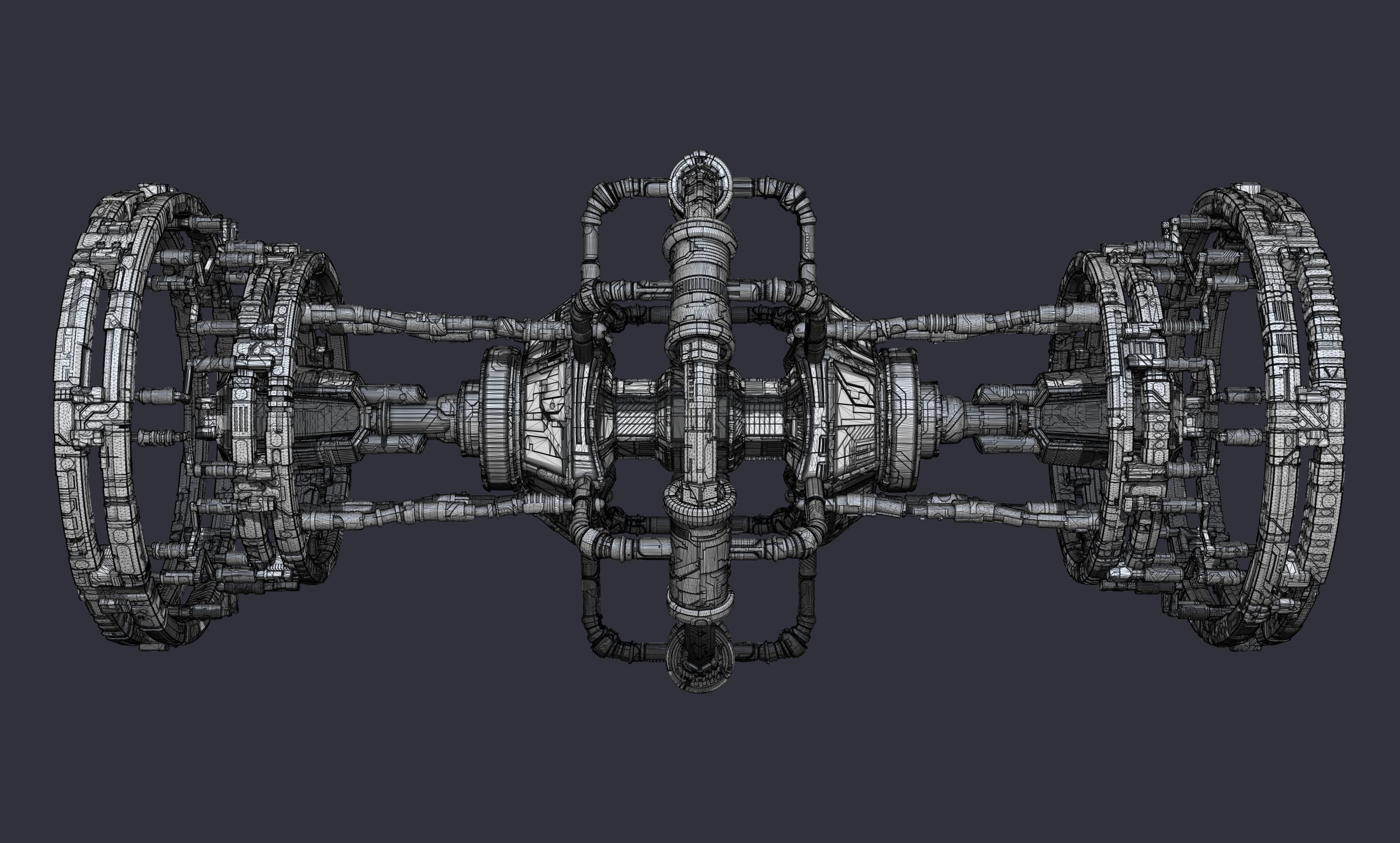 space equipment node 00230 3D model_9