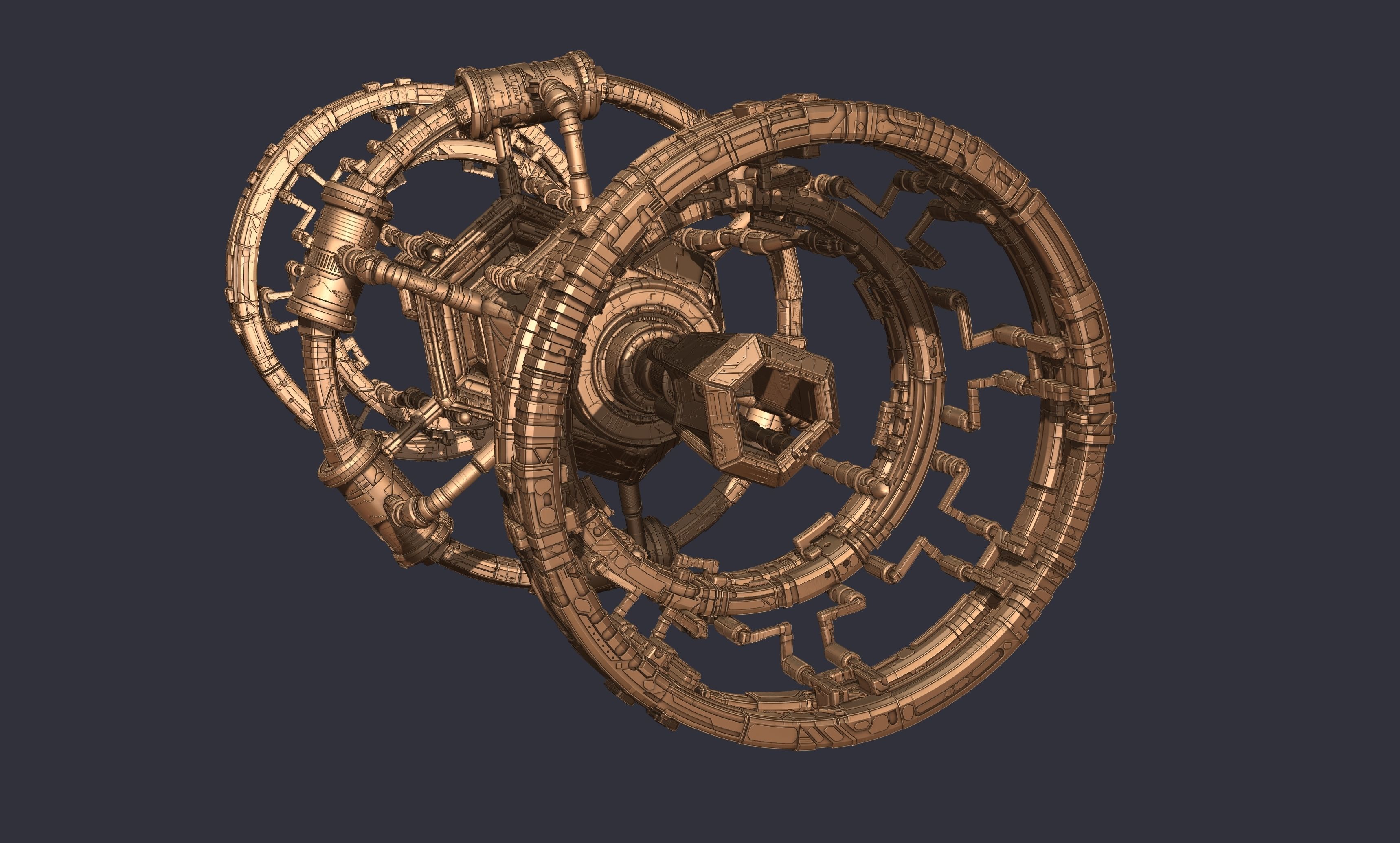 space equipment node 00230 3D model_11