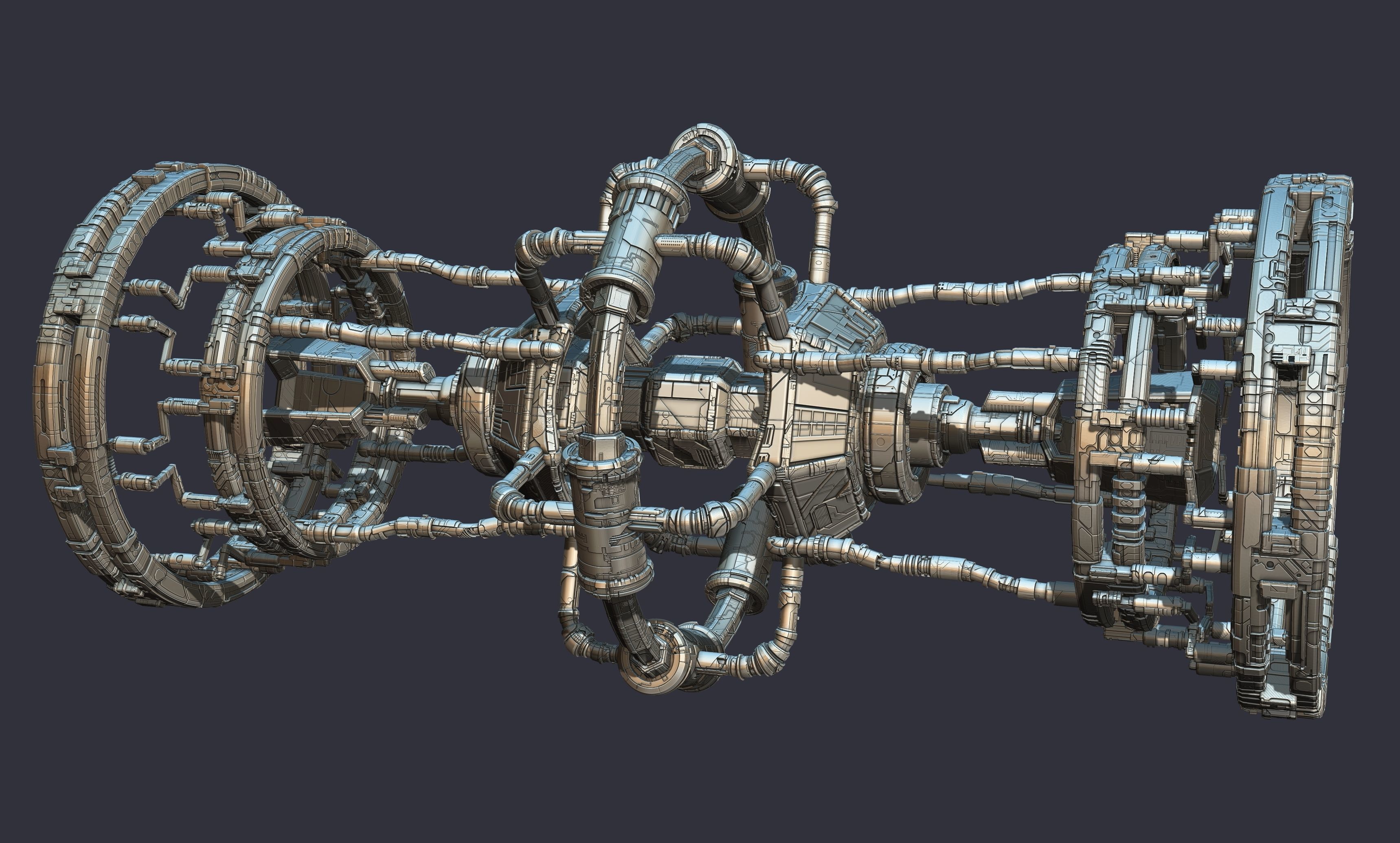 space equipment node 00230 3D model_1