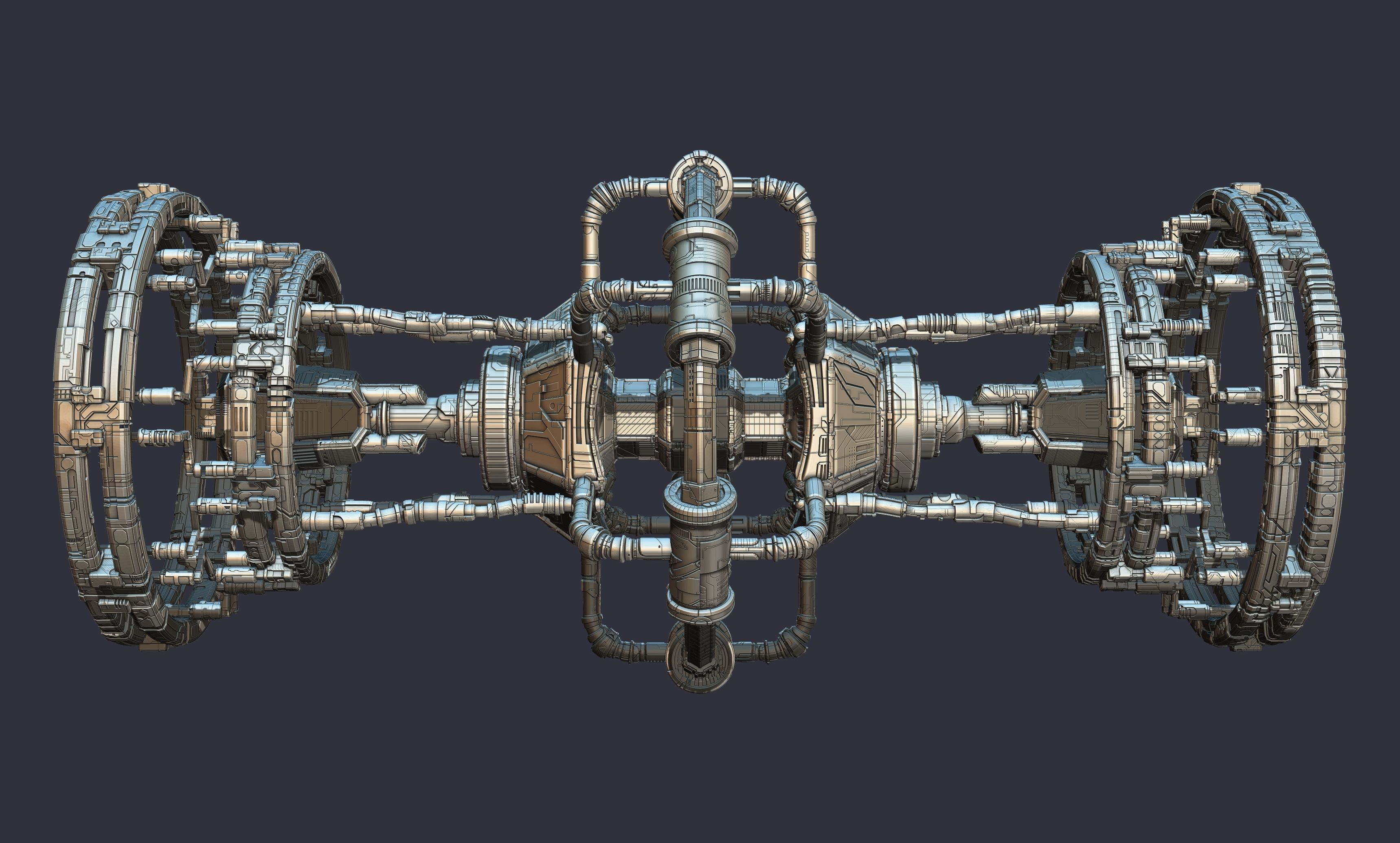 space equipment node 00230 3D model_7