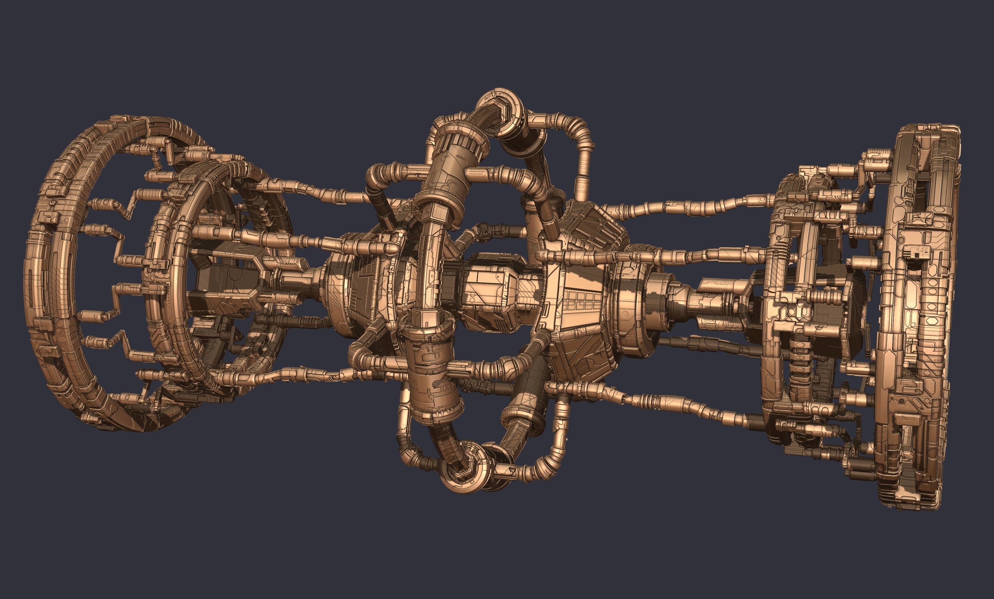 space equipment node 00230 3D model_2