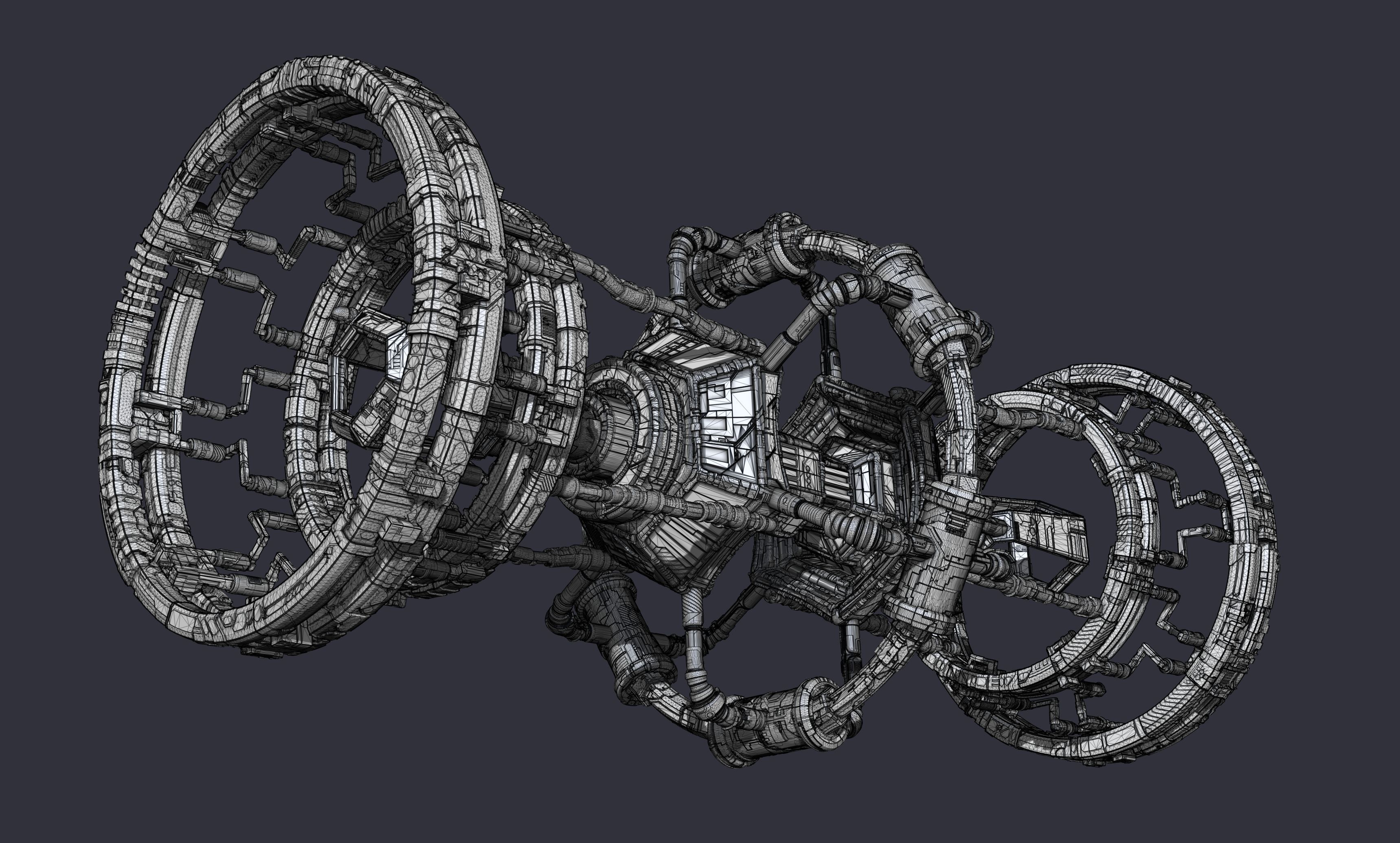 space equipment node 00230 3D model_15