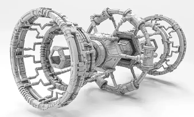 space equipment node 00230 3D model
