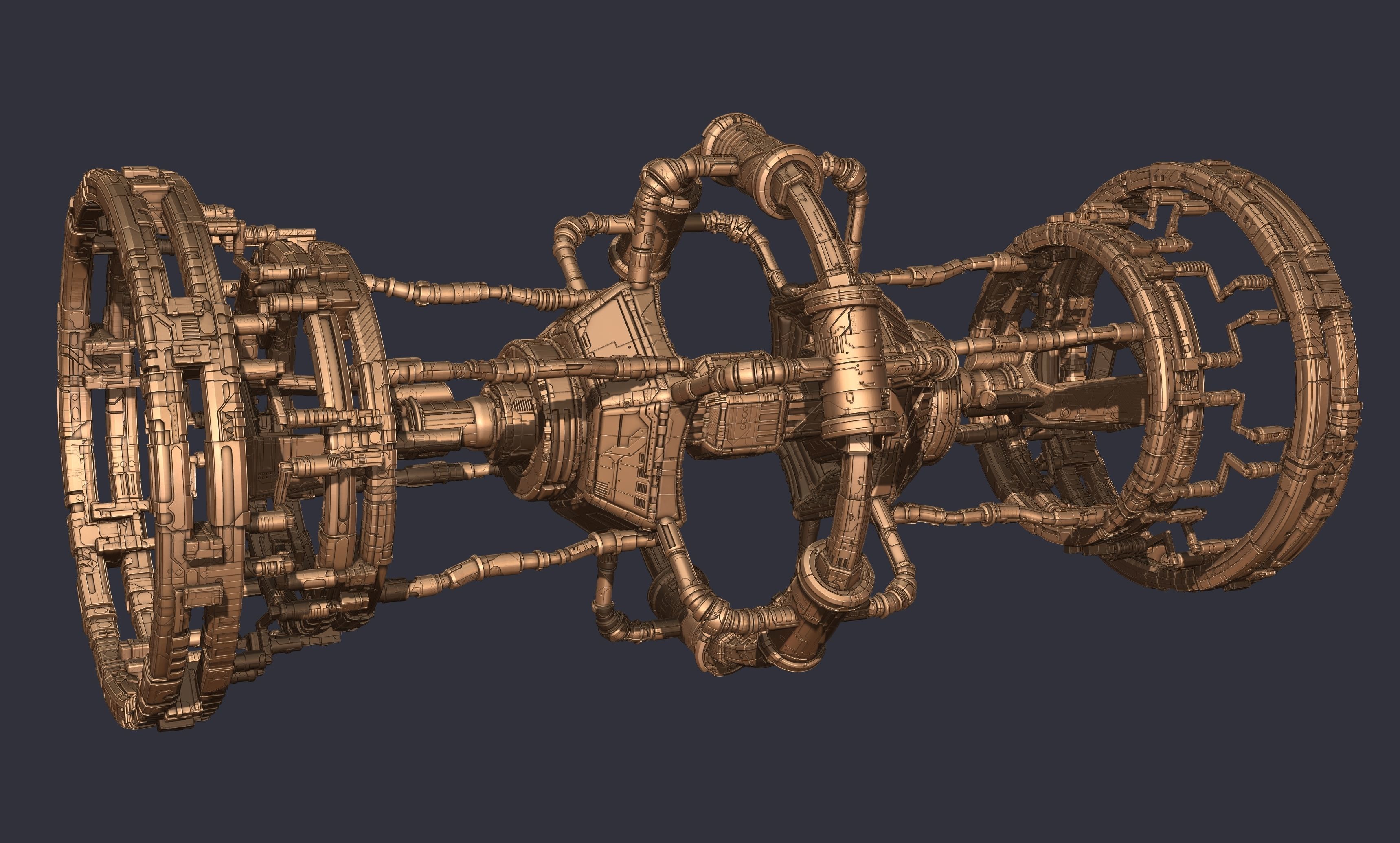 space equipment node 00230 3D model_5