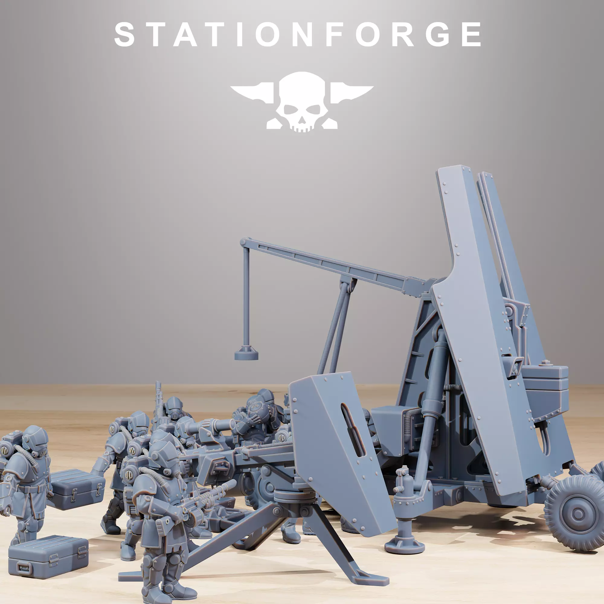 RoyalGuard Support Systems 3D print model