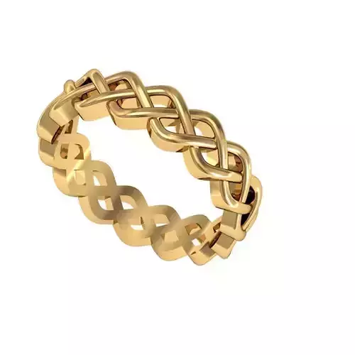 braided band eternity