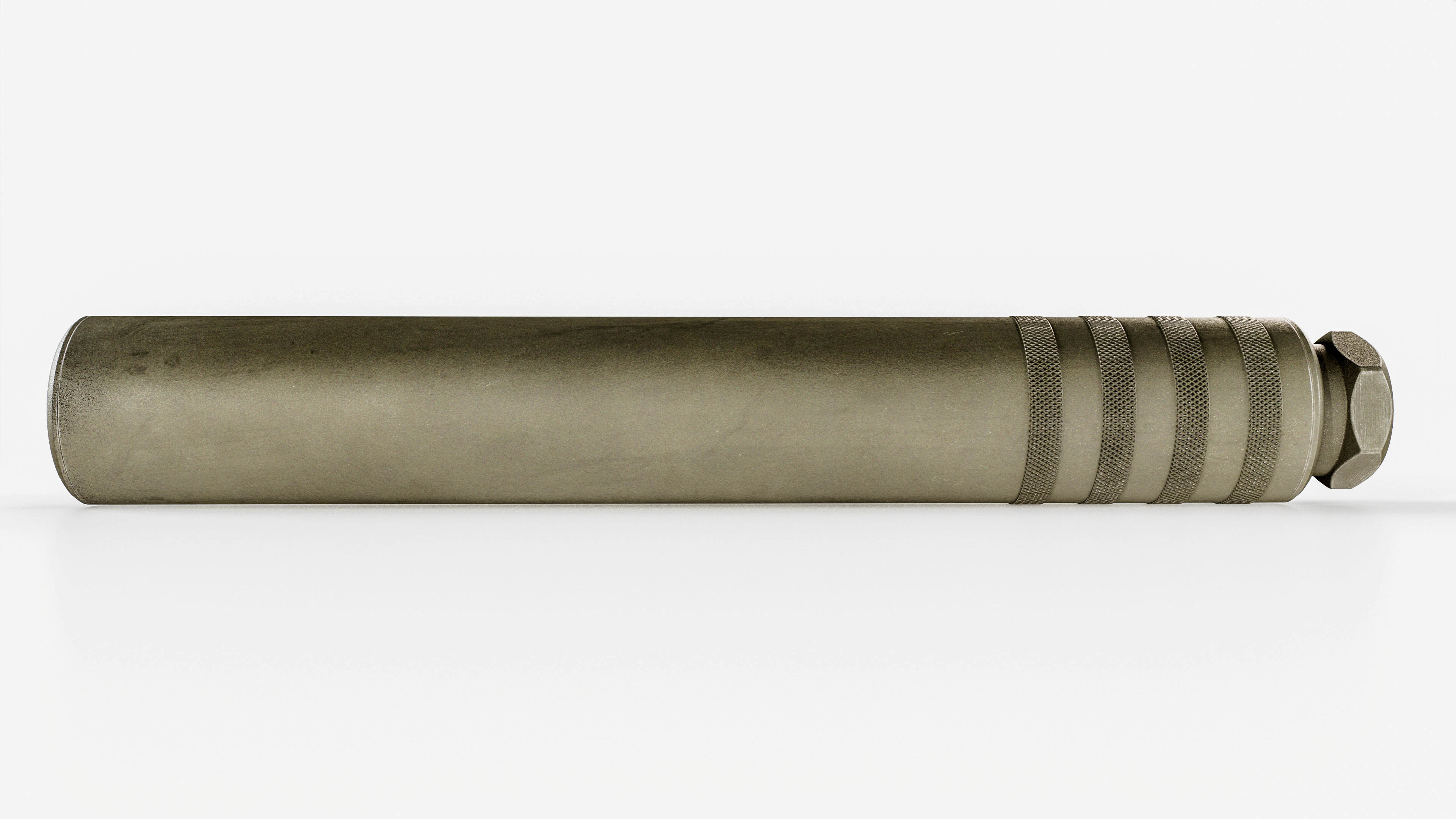 Elite Iron Alpha 50 cal Suppressor Low-poly 3D model_15