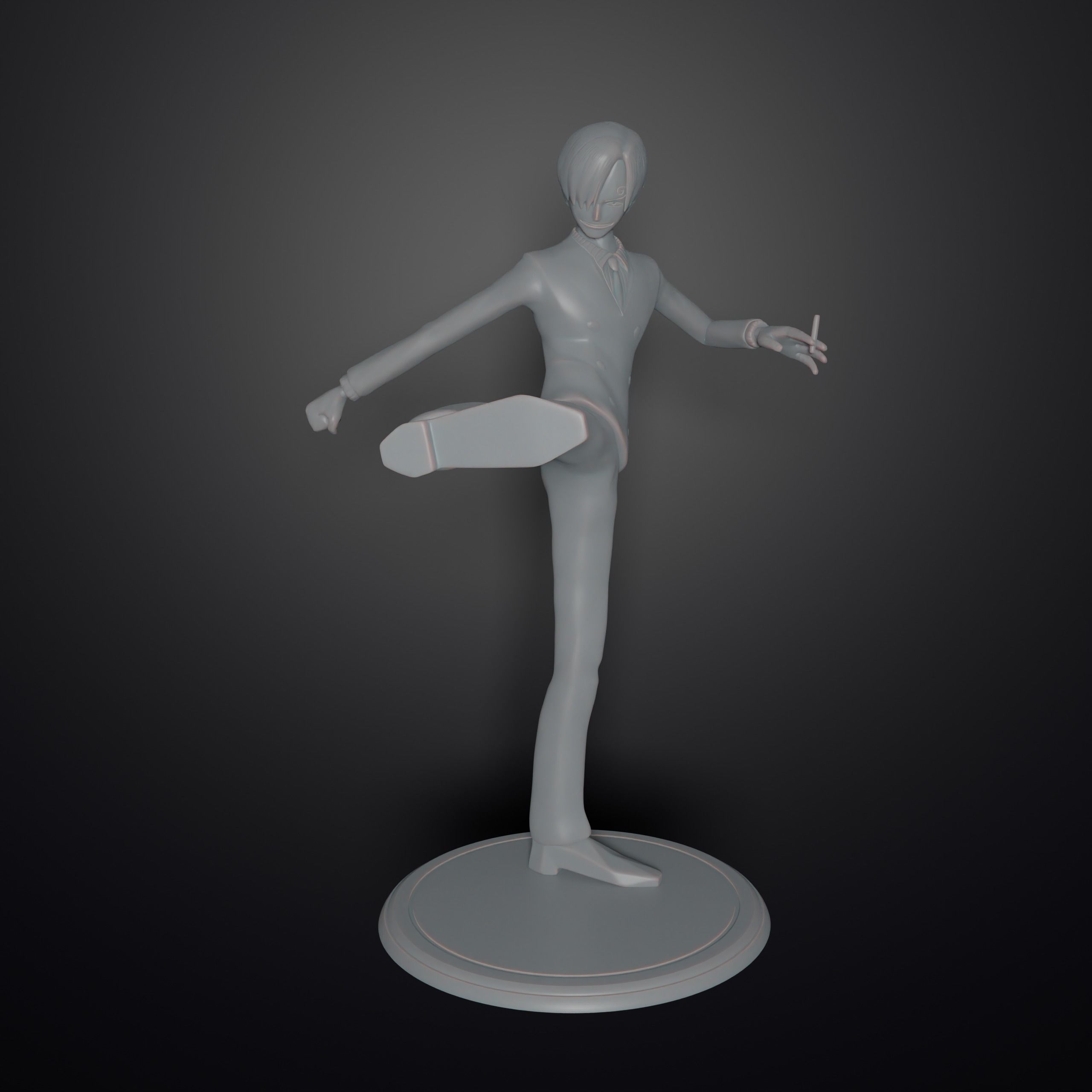 Vinsmoke Sanji 3D print model_11