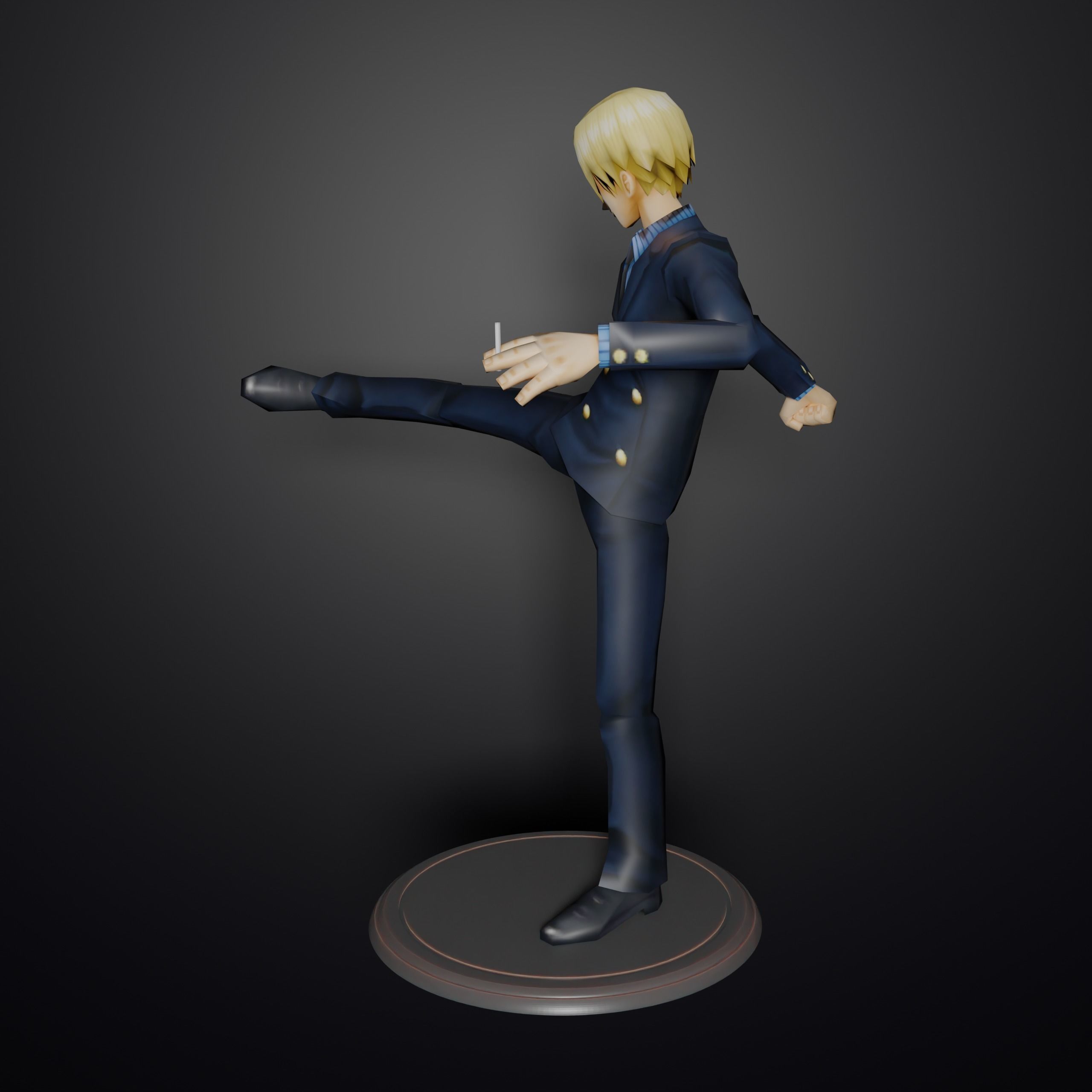 Vinsmoke Sanji 3D print model_2
