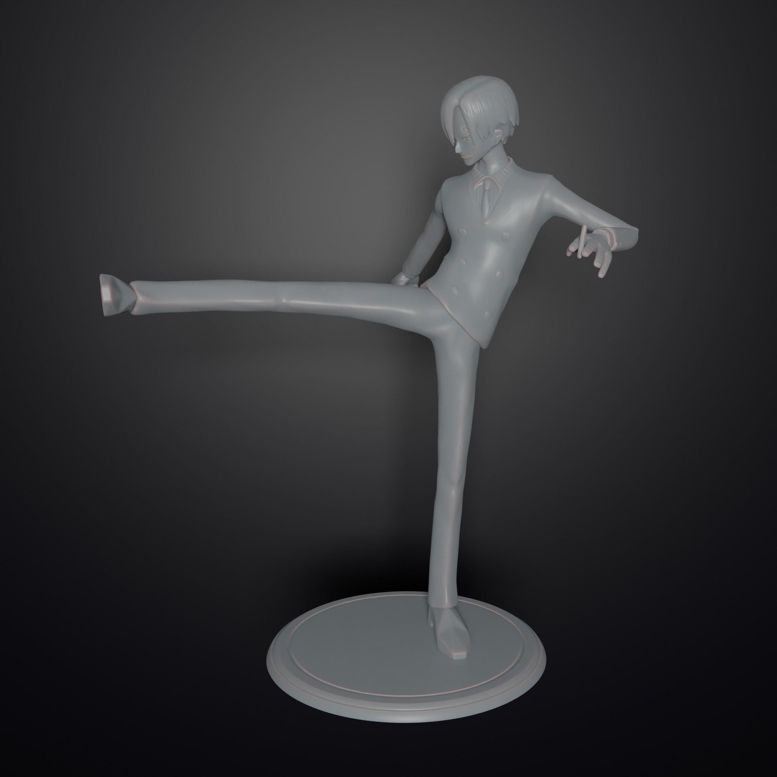 Vinsmoke Sanji 3D print model_1