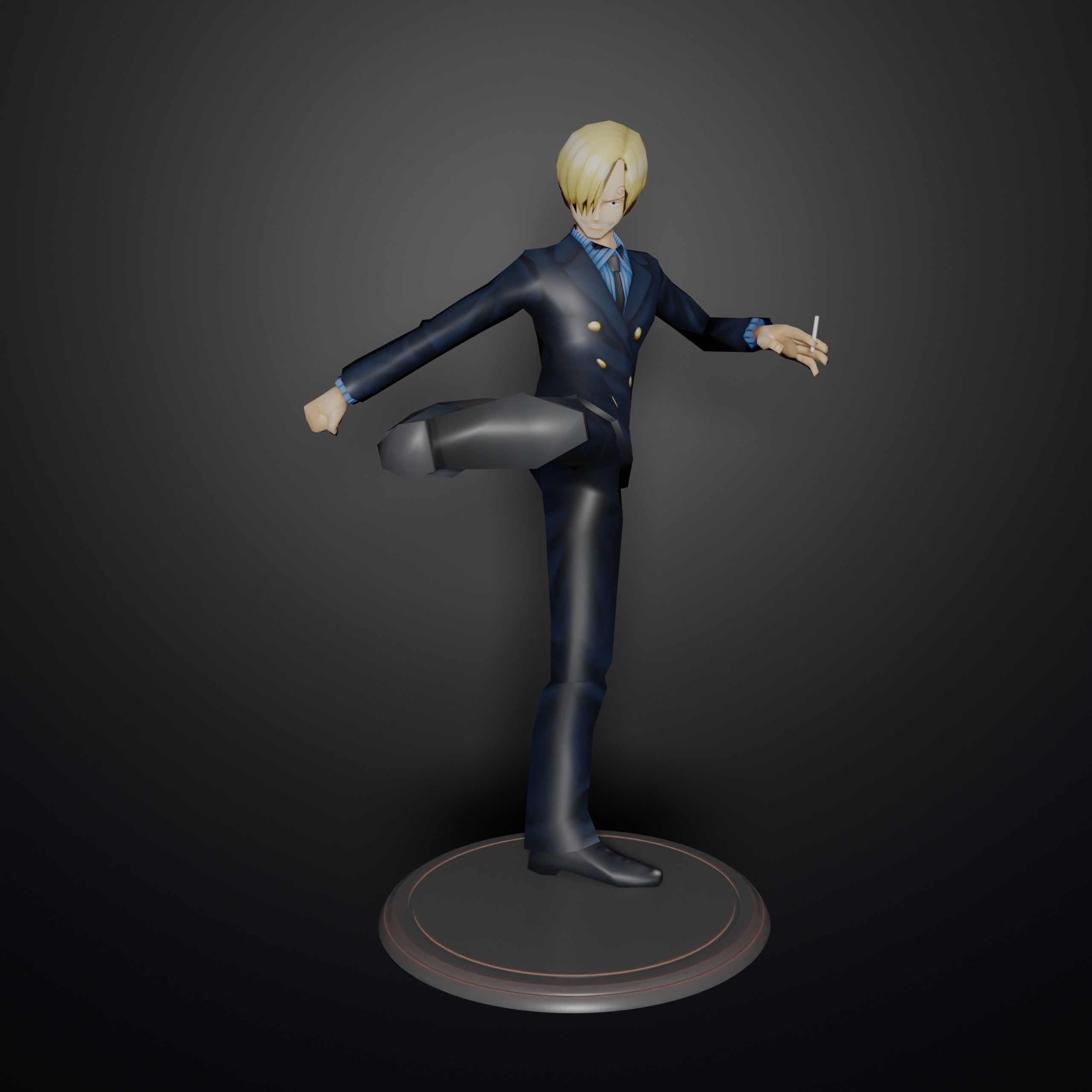 Vinsmoke Sanji 3D print model_10