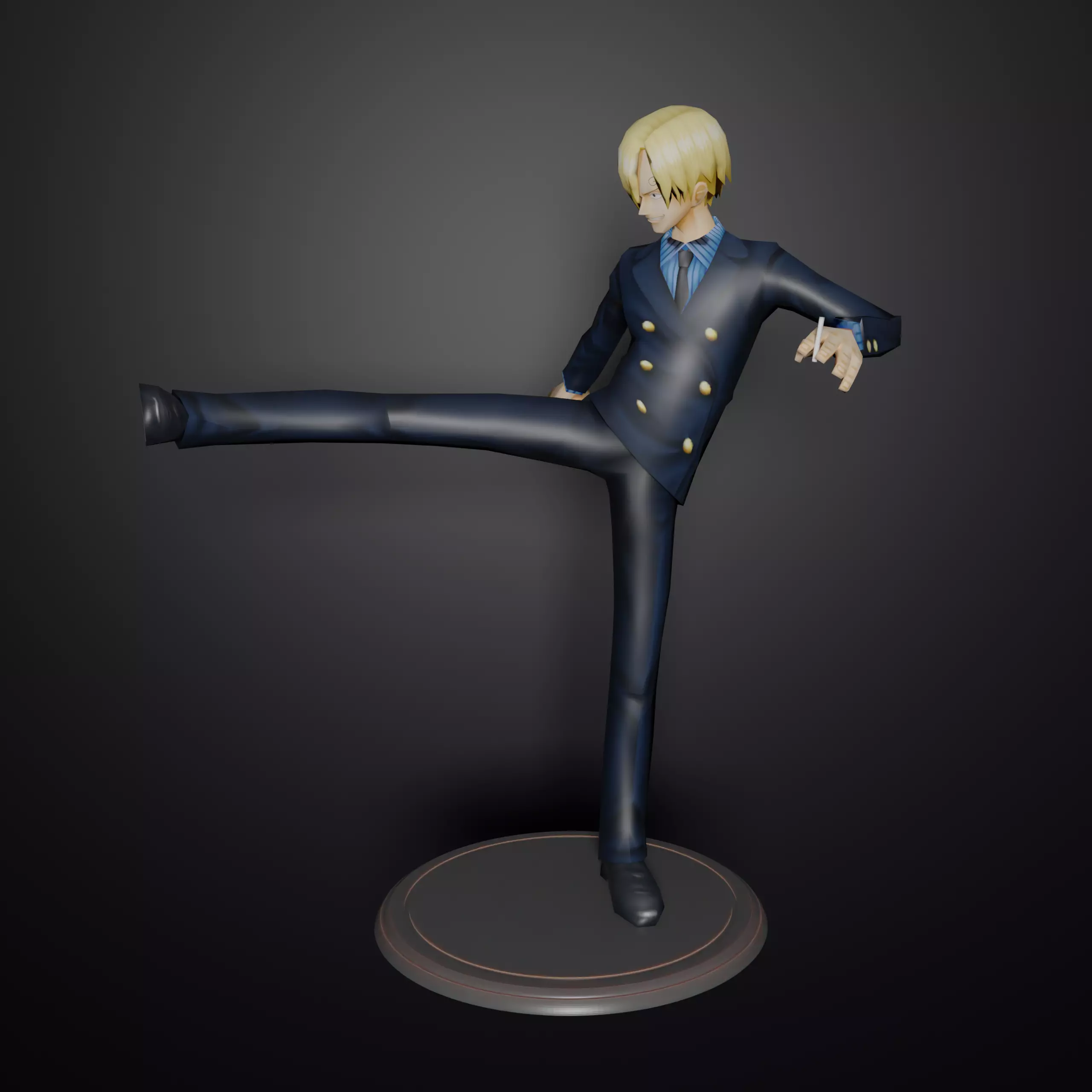 Vinsmoke Sanji 3D print model_0