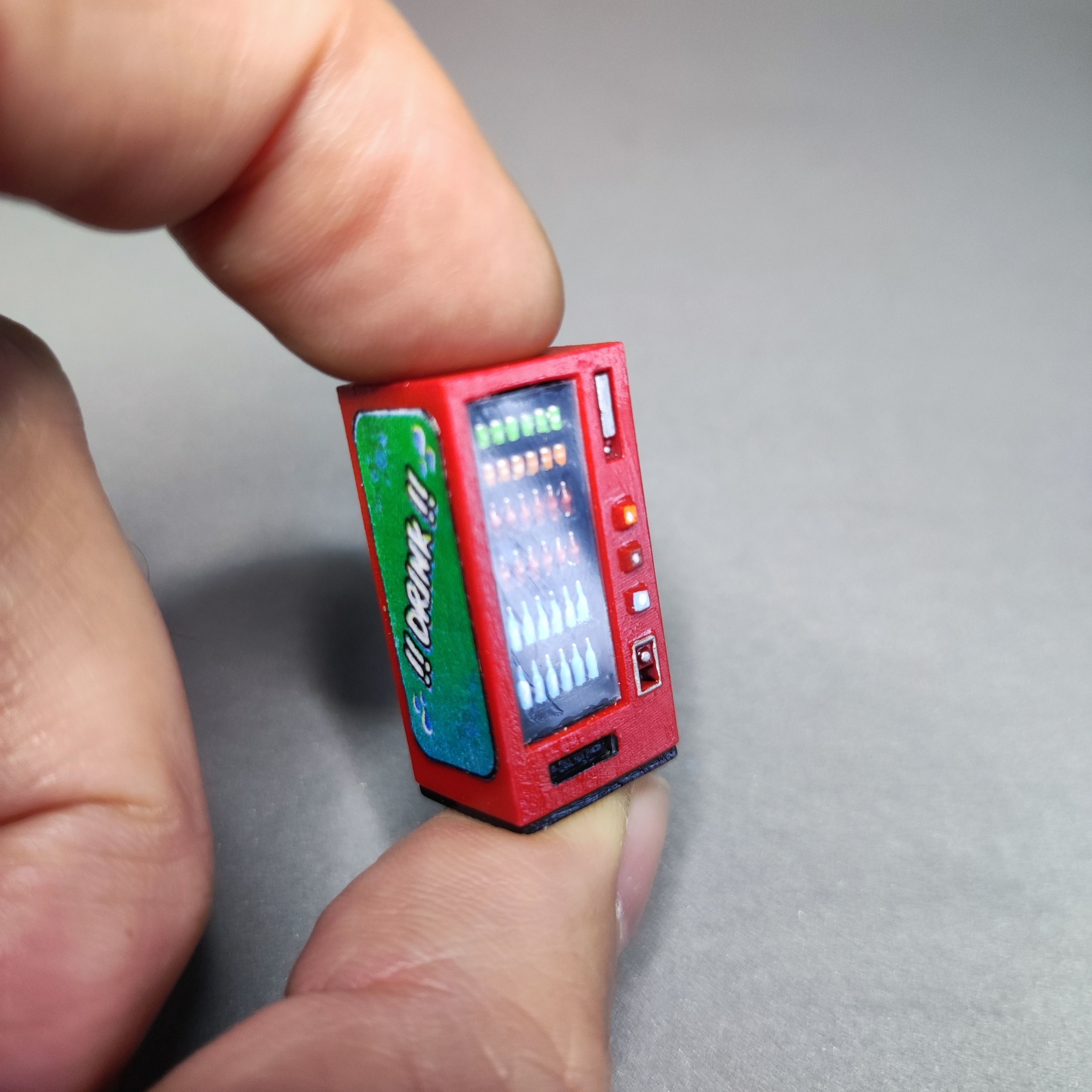 Drinks Dispencer 1-64 scale for diorama 3D print model_2