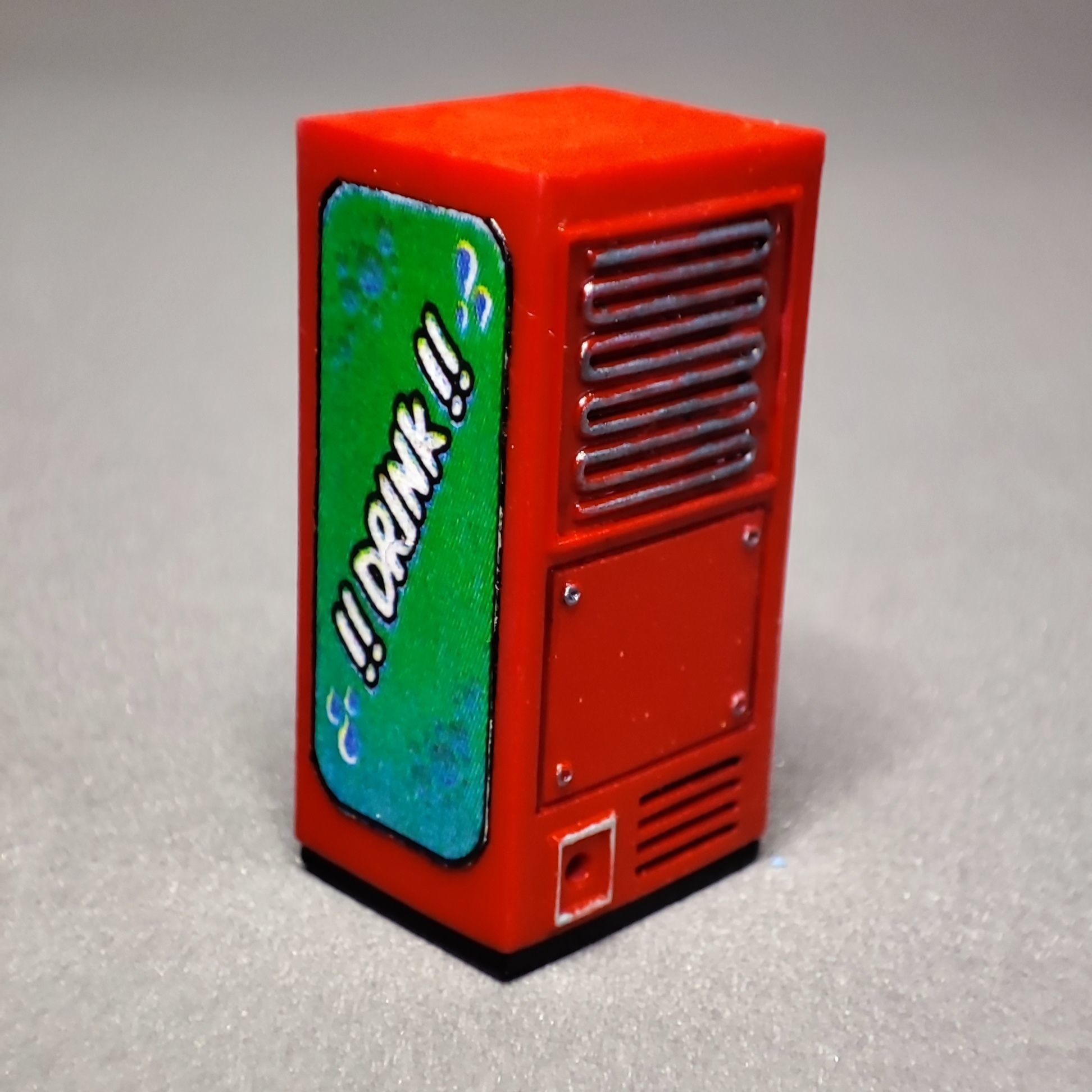 Drinks Dispencer 1-64 scale for diorama 3D print model_1