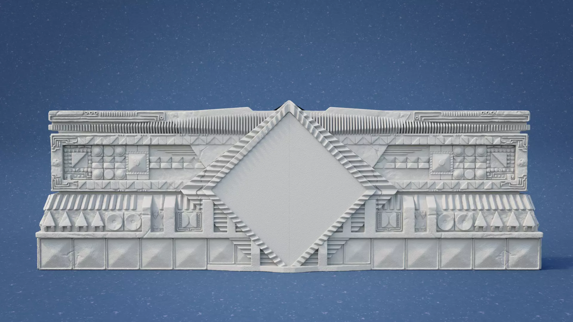 Aztec DJ Booth 3D print model_0