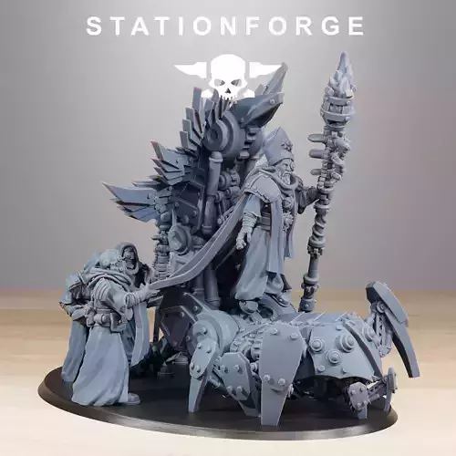 Scavenger Priest 3D print model