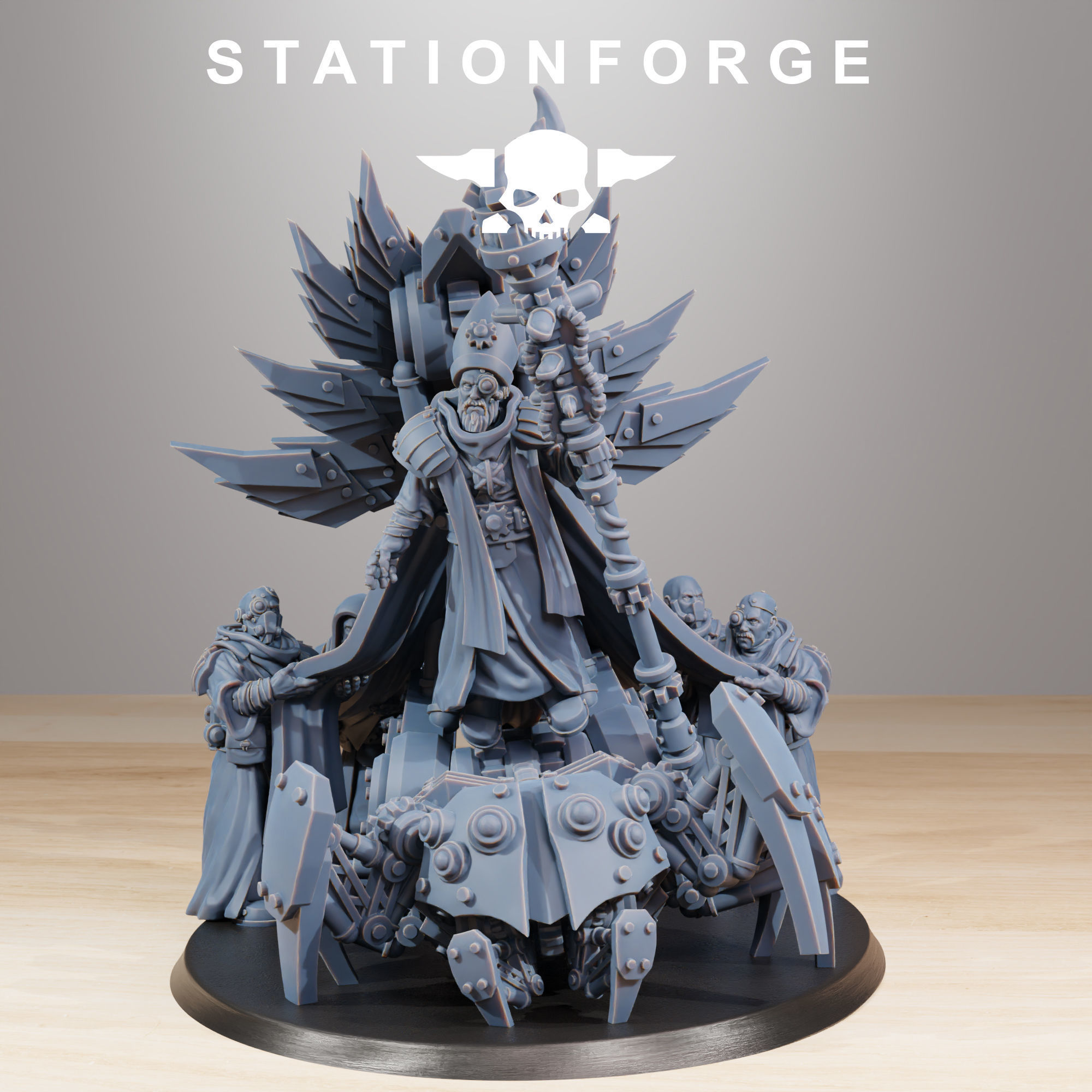Scavenger Priest 3D print model_4