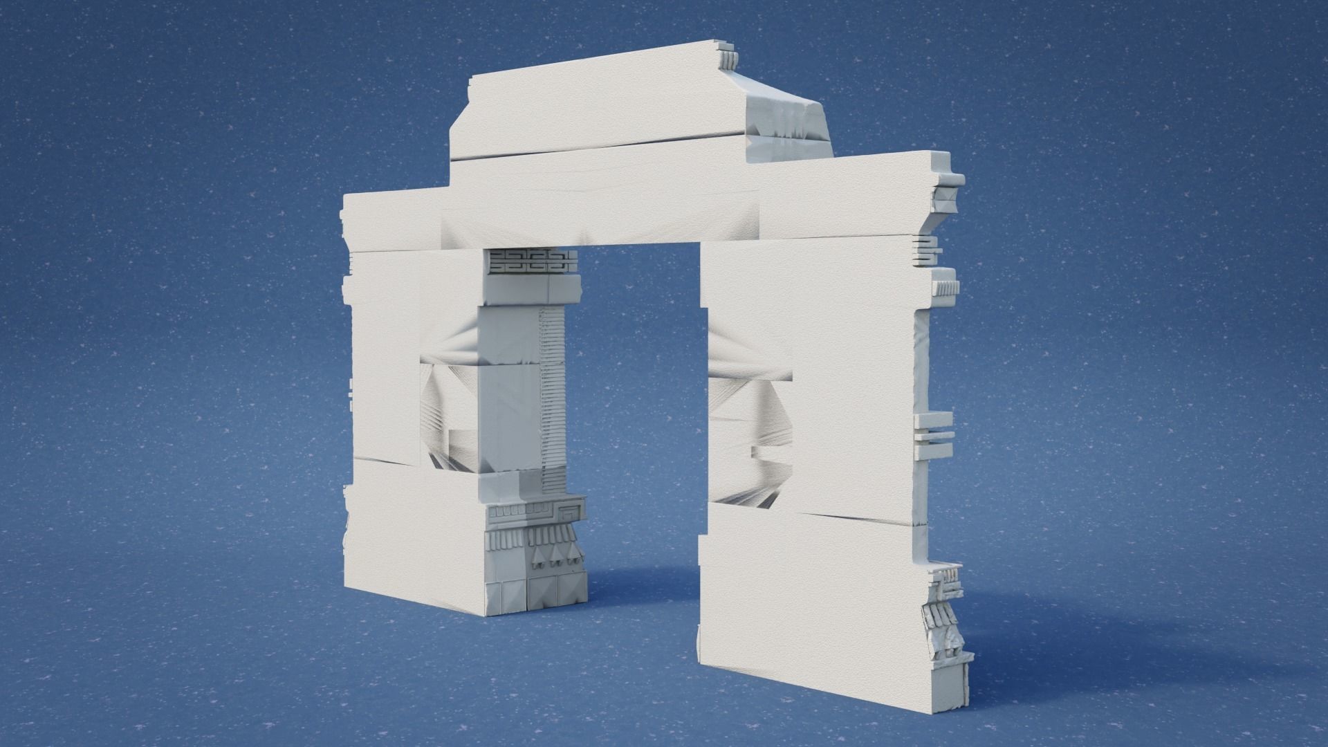 Aztec Archway 3D print model_7