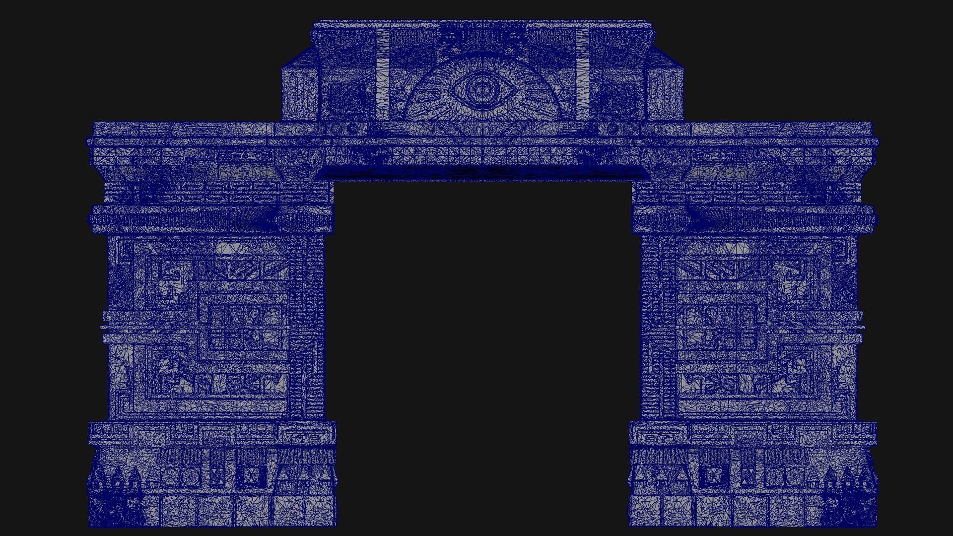 Aztec Archway 3D print model_10