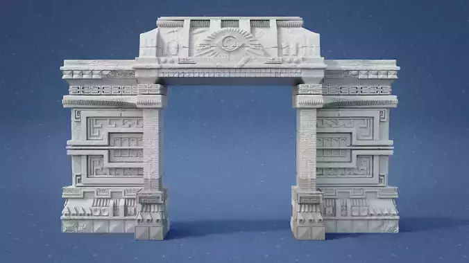 Aztec Archway 3D print model