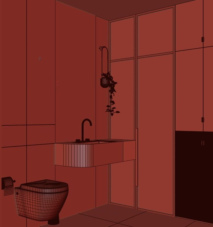 Modern Container House - Tiny House 3D model_9