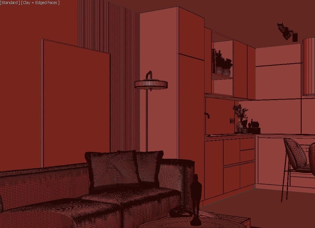 Modern Container House - Tiny House 3D model_7