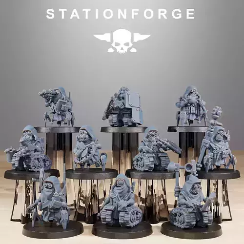 Scavenger Salvagers 3D print model