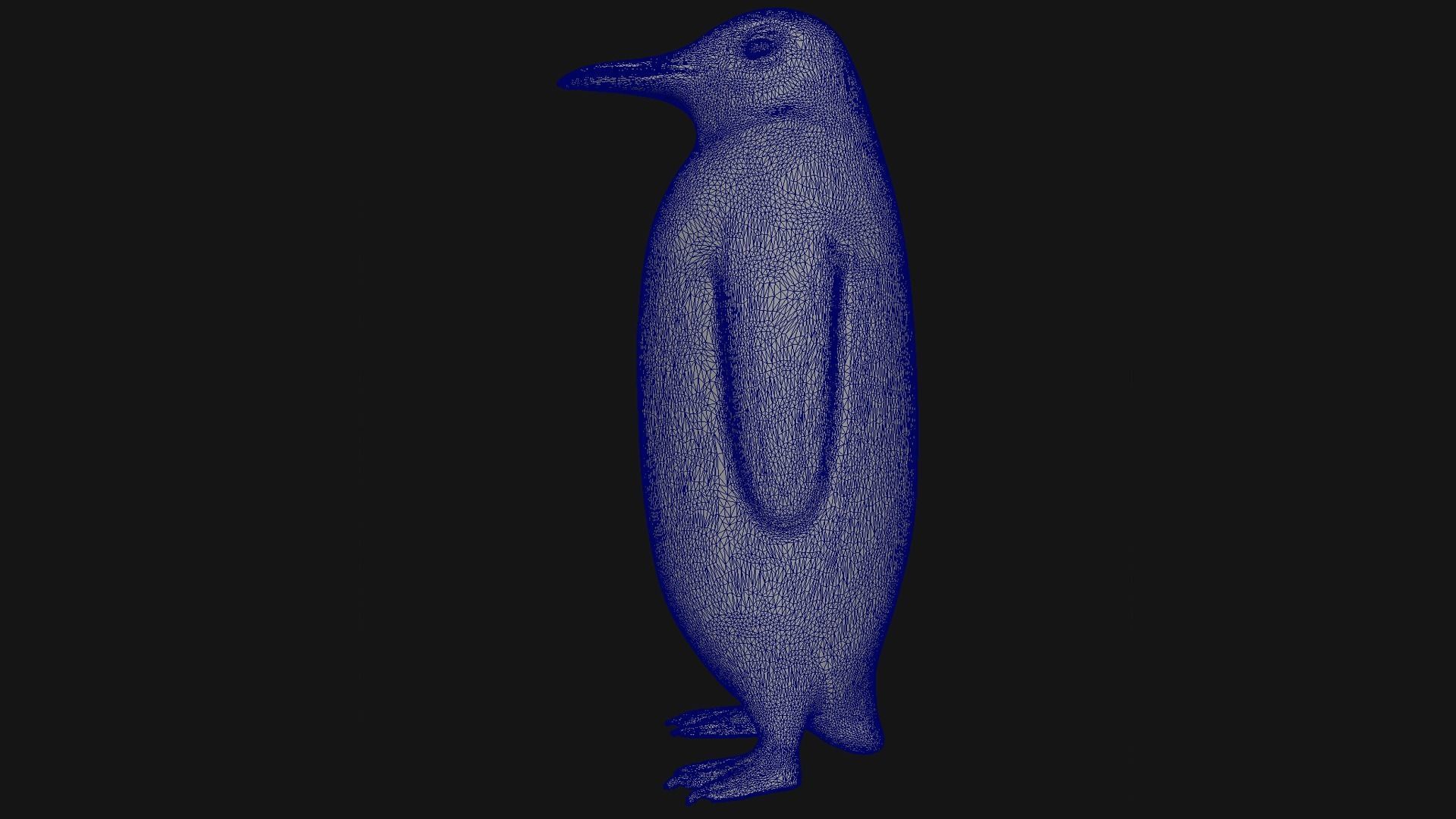 Penguin 3D print model_9
