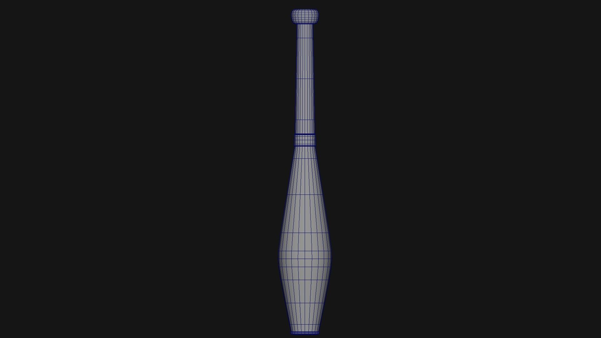 Bowling Pin 3D print model_5