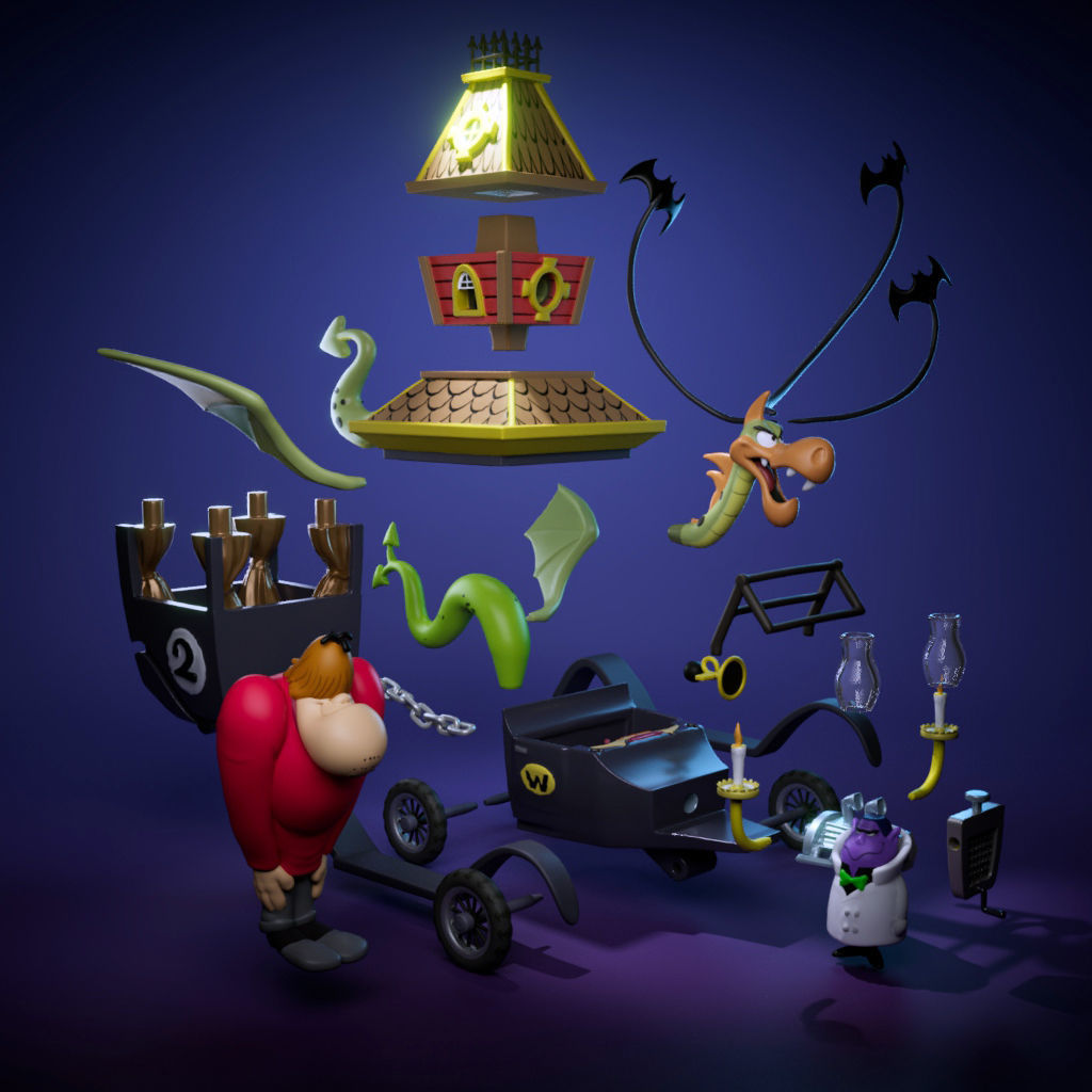 The Creepy Coupe - Wacky Races 3D print model_5