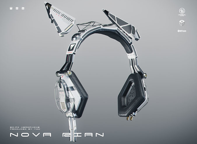 Novarian PB Support available in 2colors Low-poly 3D model