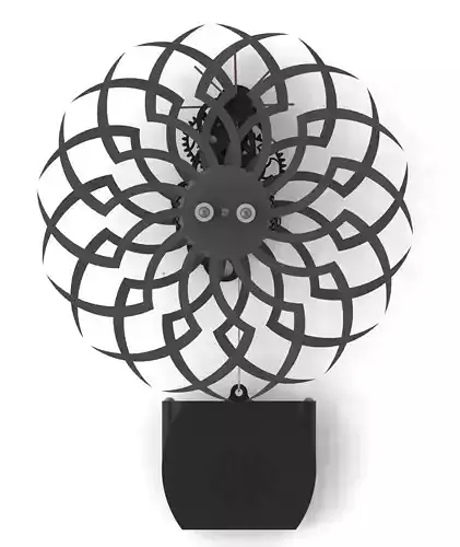 The Wave Machine - Kinetic Sculpture 3D print model