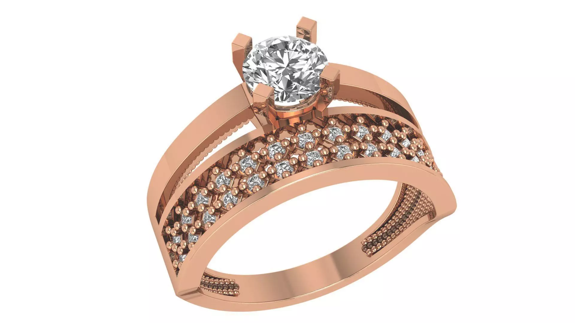 Bridal Set 3dm stl renders details  3D print model_0