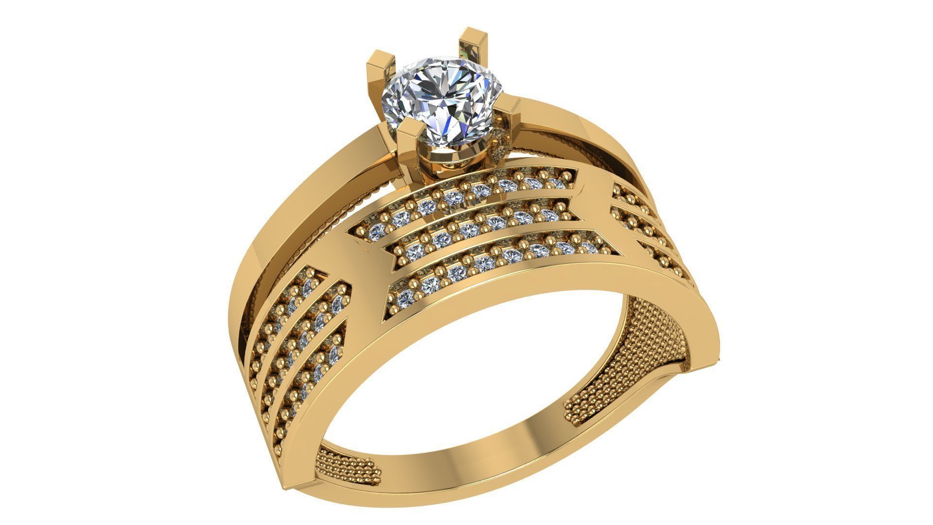 Bridal Set 3dm stl renders details  3D print model_1