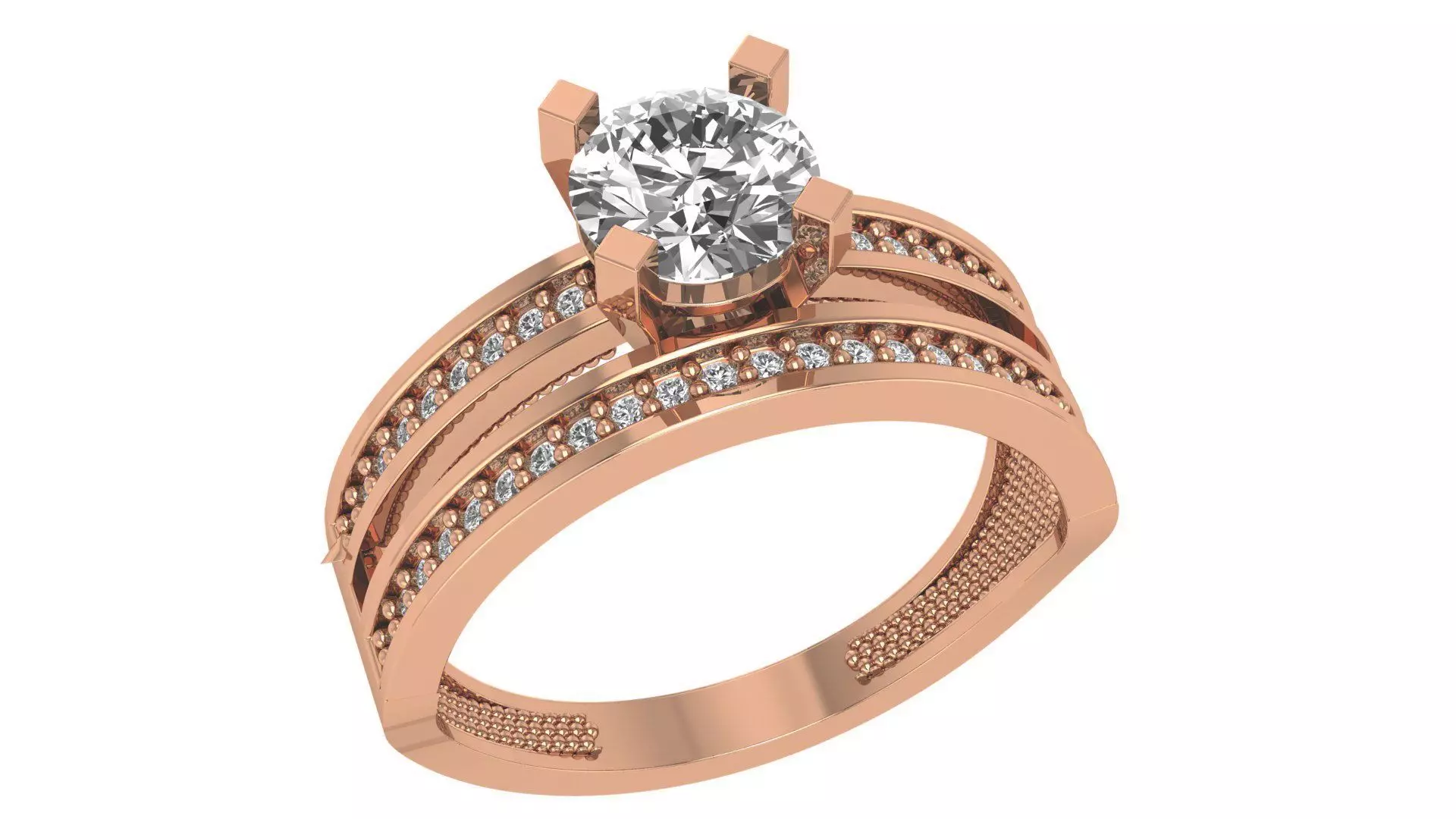 Bridal Set 3dm stl renders details 3D print model_0