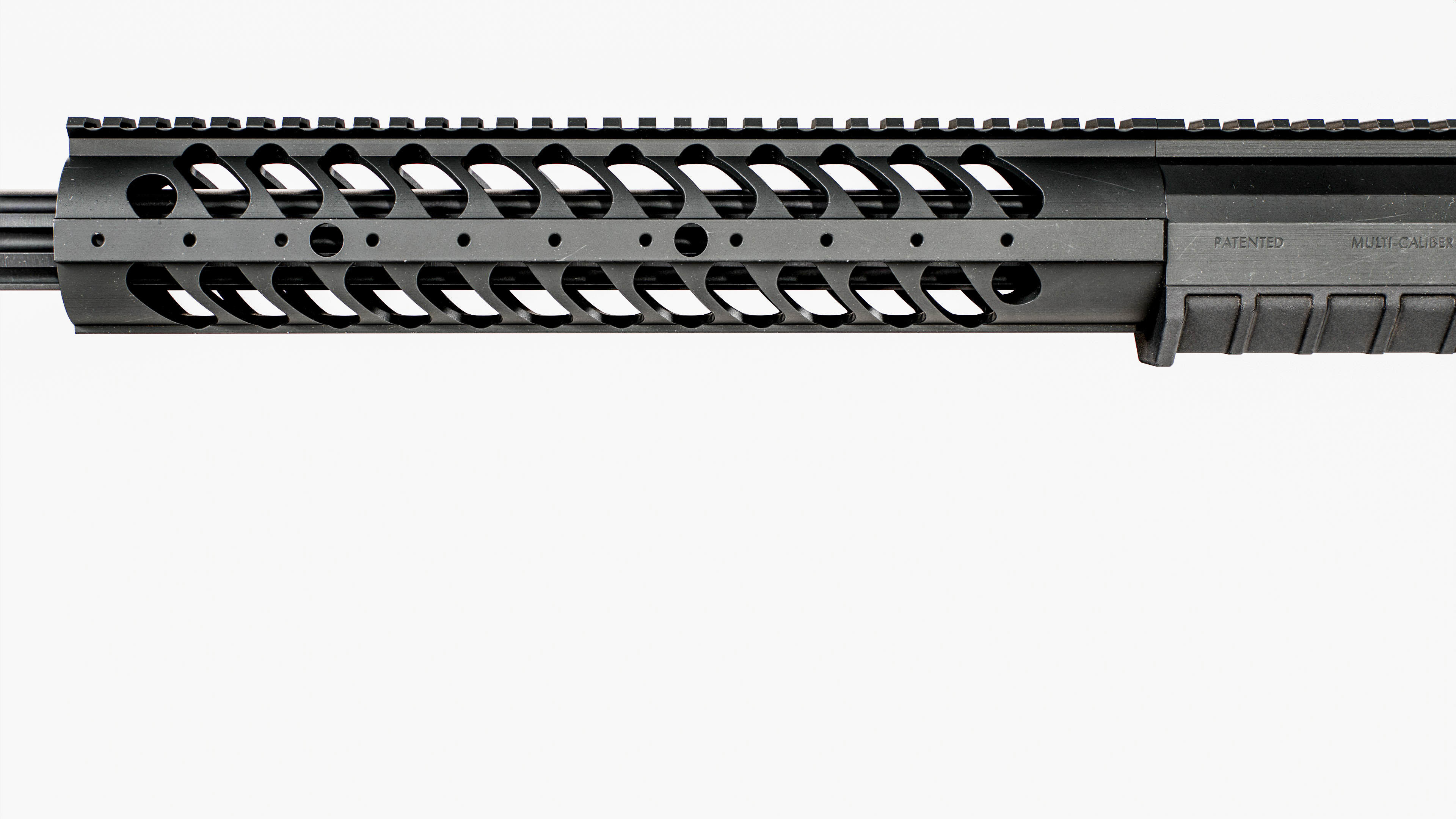 Desert Tech HTI Sniper Rifle Low-poly 3D model_31