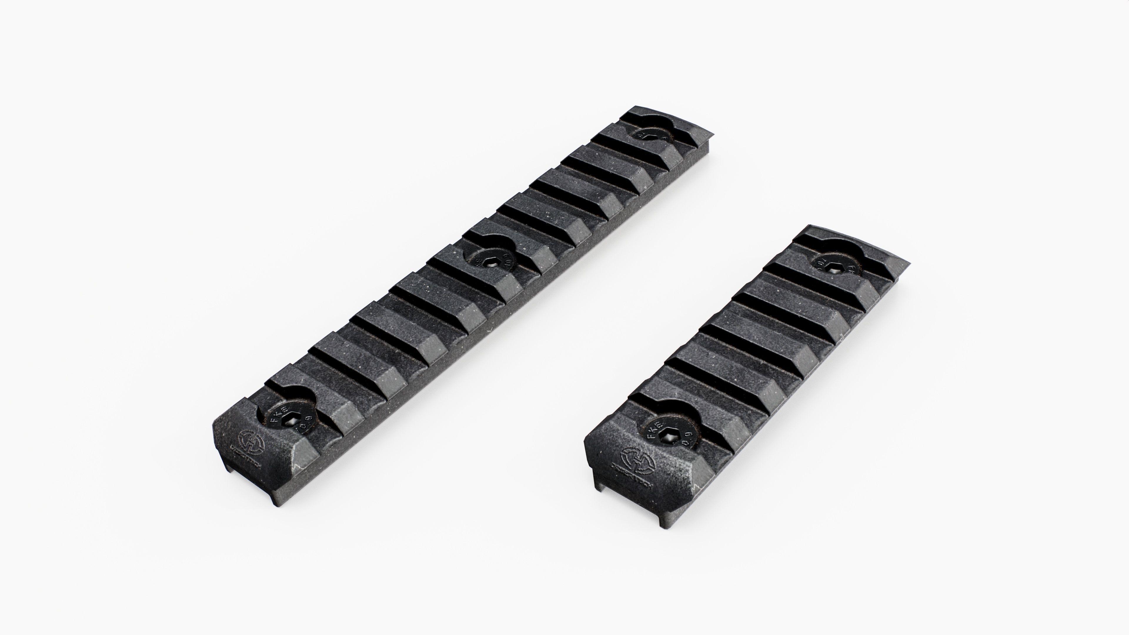 Desert Tech HTI Sniper Rifle Low-poly 3D model_34